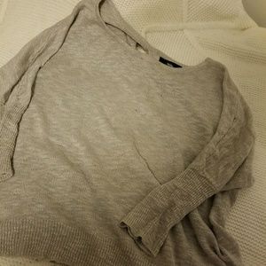 Slouchy 3/4 length sweater